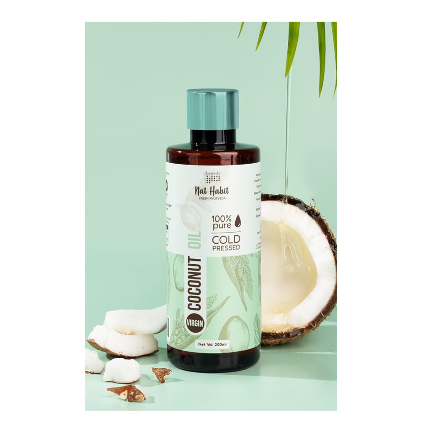Nat Habit Pure Cold Pressed Virgin Coconut Oil