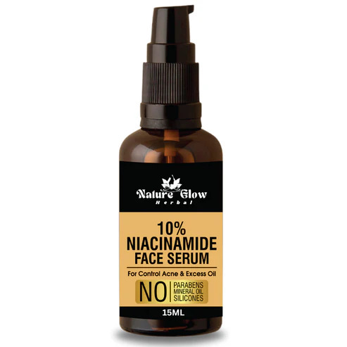 Nature Glow Herbal 10% Niacinamide Face Serum