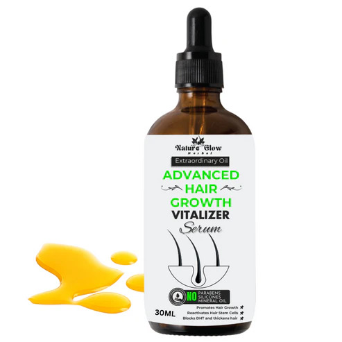 Nature Glow Herbal Advanced Hair Growth Vitalizer Serum