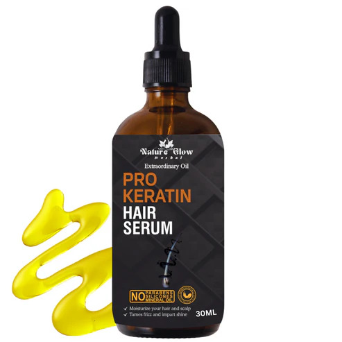 Nature Glow Herbal Pro Keratin Hair Serum