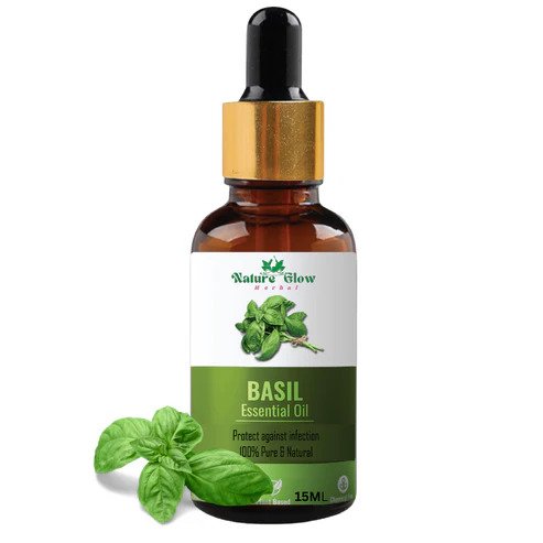 Nature Glow Herbal Pure Basil Essential Oil