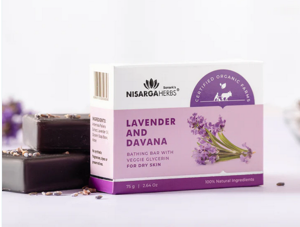 Nisarga Herbs Lavender & Davana Soap
