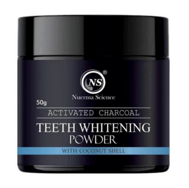 Nuerma Science Activated Charcoal Teeth Whitening Powder 