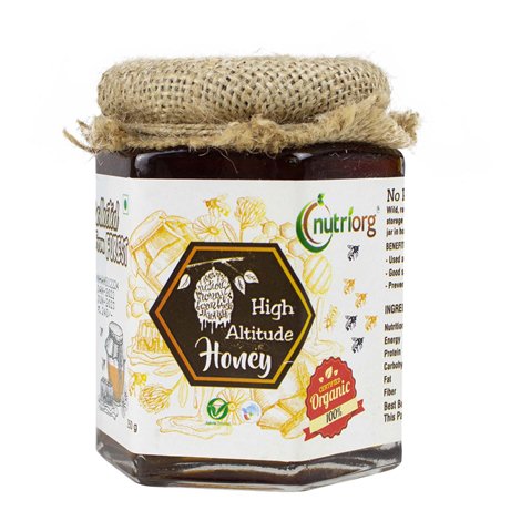 Nutriorg Certified Organic High Altitude Honey