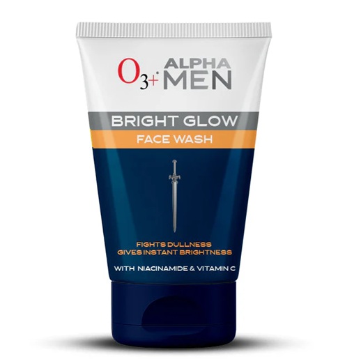 O3+ ALPHA MEN Bright Glow Face Wash