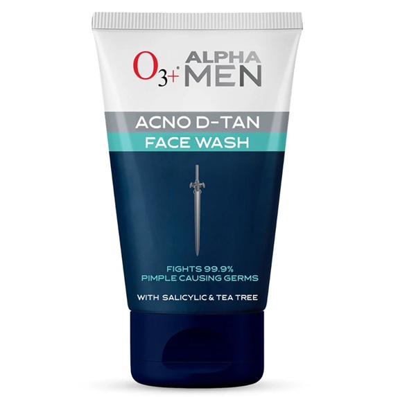 O3+ Alpha Men Acno D Tan Face Wash