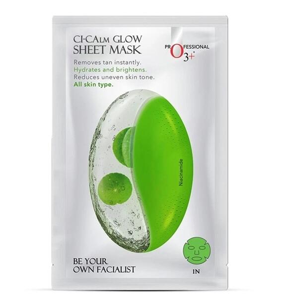 O3+ Ci-Calm Glow Sensitive Skin Sheet Mask