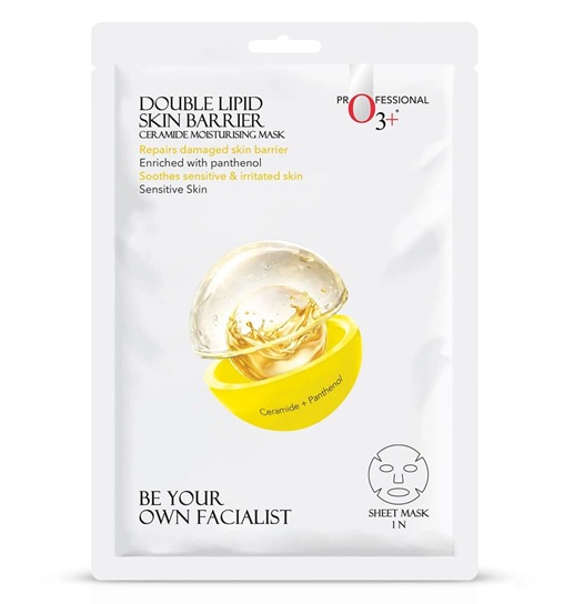 O3+ Double Lipid Skin Barrier Ceramide Moisturising Sheet Mask