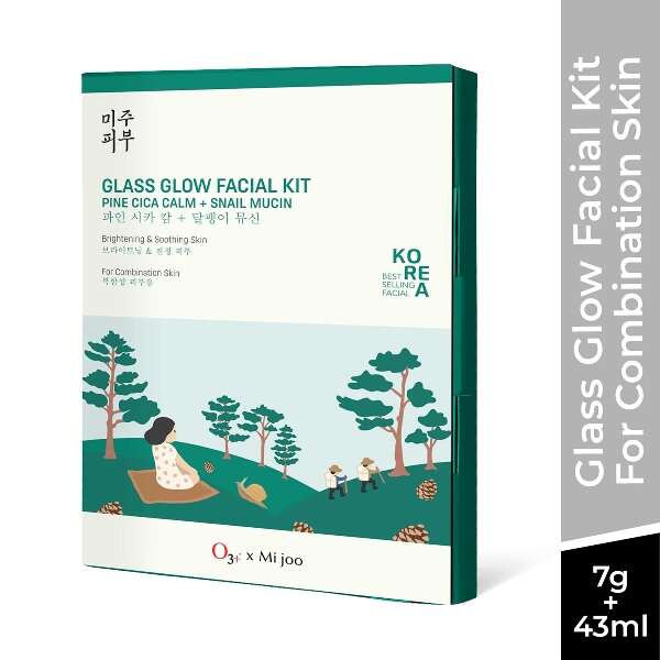 O3+ Mijoo Korea Glass Glow Facial Kit