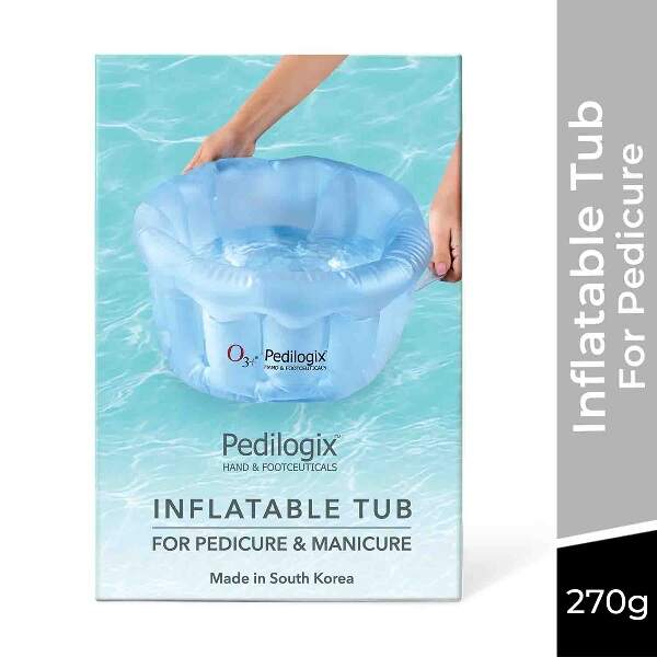 O3+ Pedilogix Inflatable Tub For Pedicure & Manicure