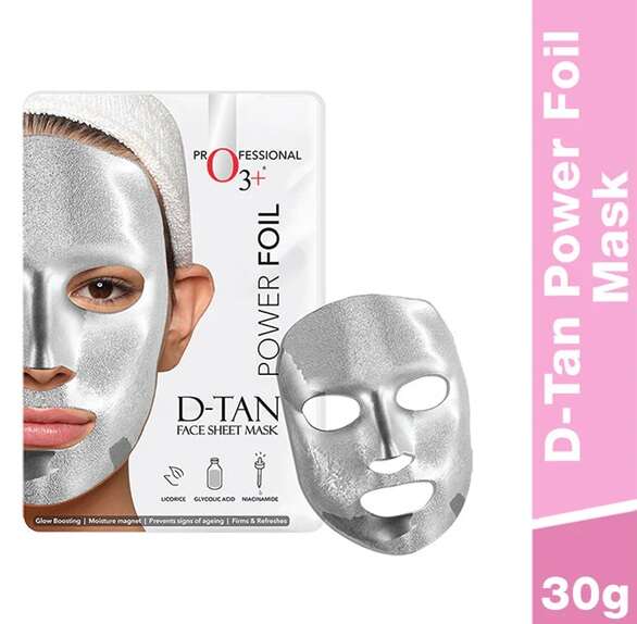 O3+ Power Foil D Tan Face Sheet Mask