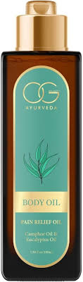 Og Beauty Ayurveda Pain Relief Camphor & Eucalyptus Body Oil