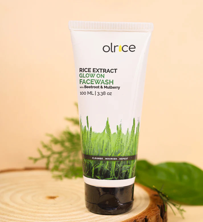 Olrice Rice Extract Glow On Facewash
