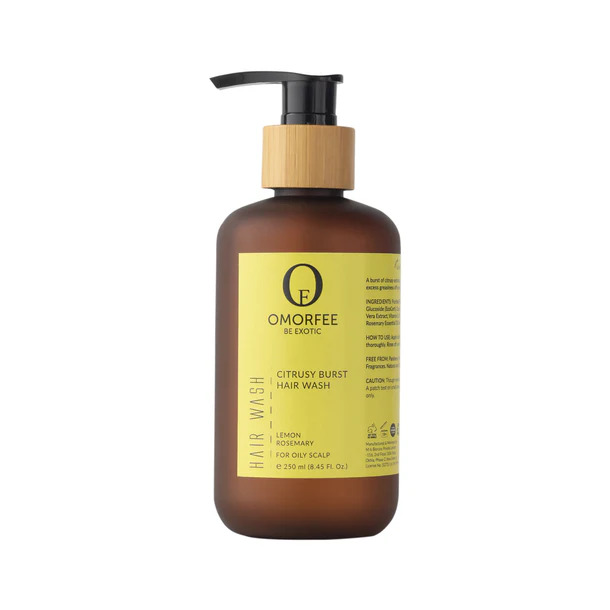 Omorfee Be Exotic Citrusy Burst Hair Wash