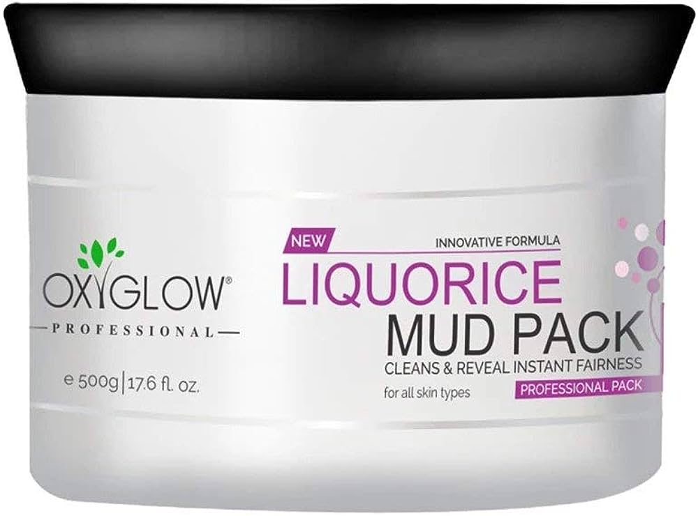 Oxyglow Liquorice Mud Pack
