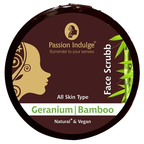 Passion Indulge Bamboo with Geranium Face Scrub