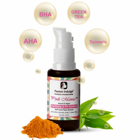 Passion Indulge Pink Mania AHA BHA Purifying & Oil Control Face Serum