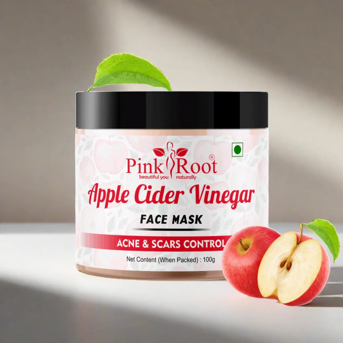 Pink Root Apple Cider Vinegar Face Mask