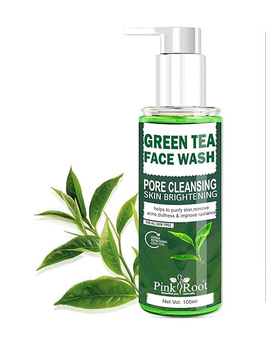 Pink Root Green Tea Pore Cleansing Face Wash