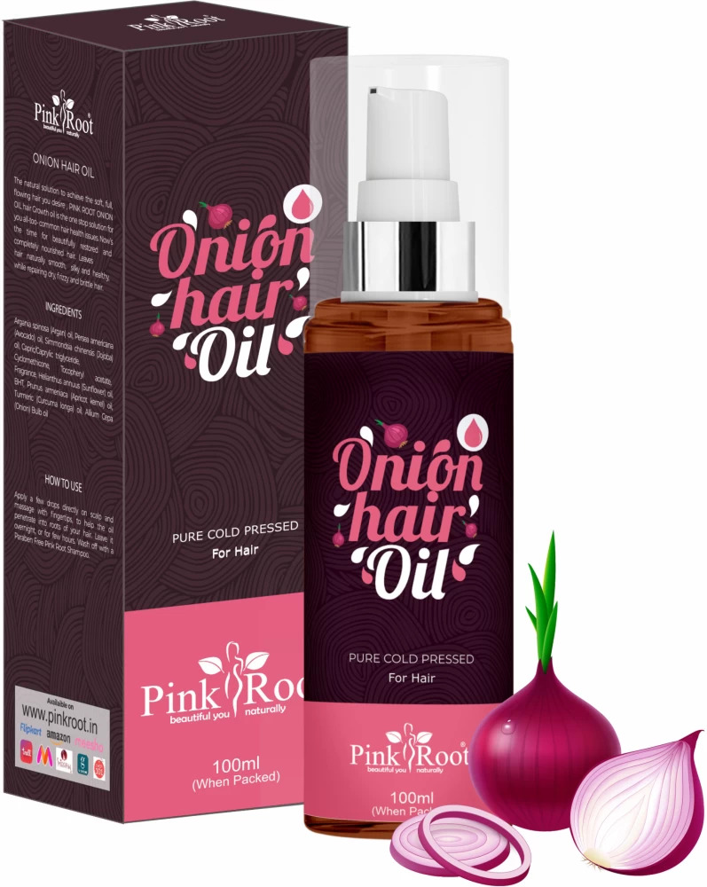 Pink Root Onion Hair Oil 