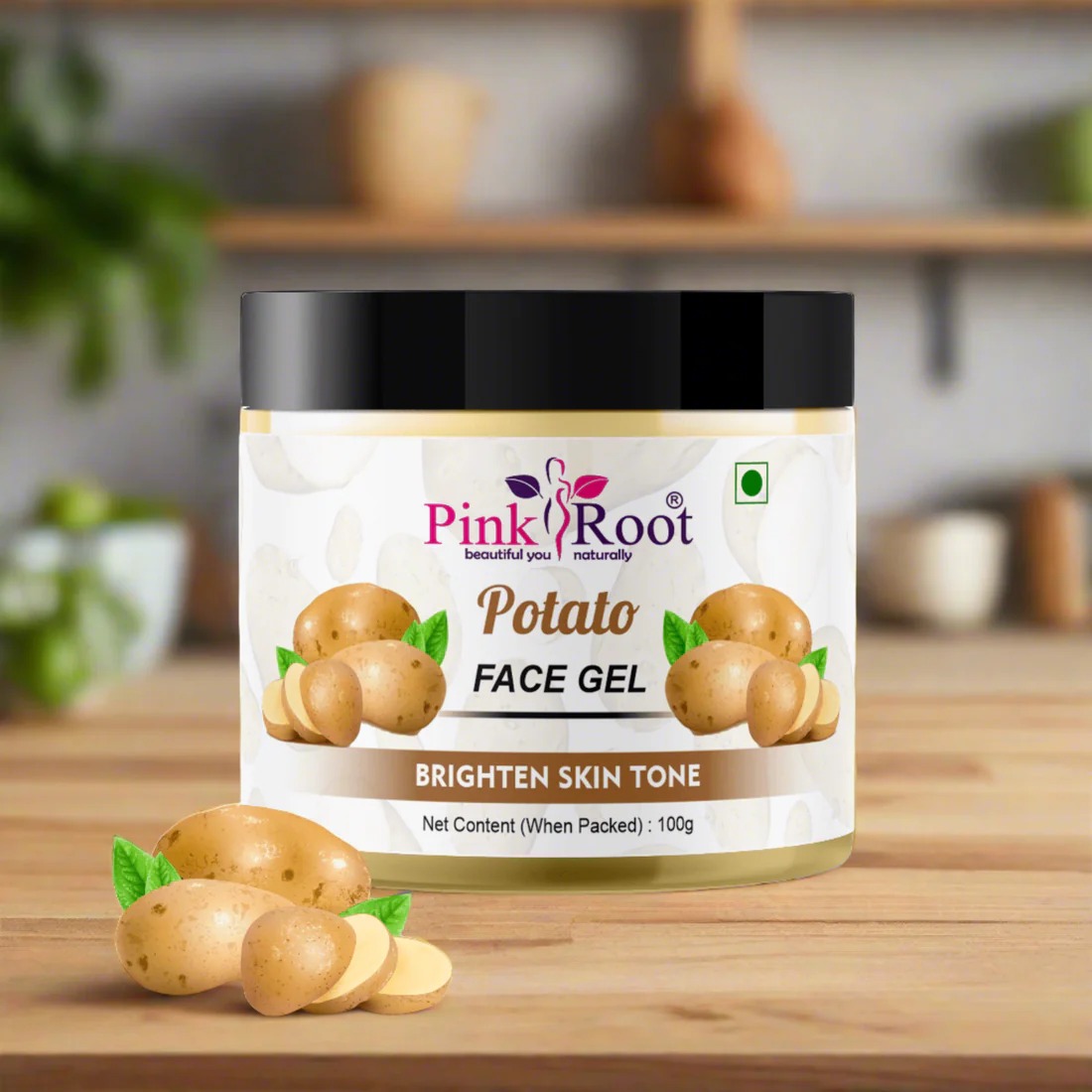 Pink Root Potato Face & Body Massage Gel