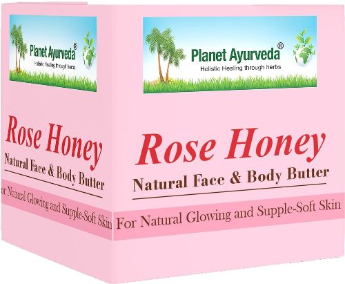 Planet Ayurveda Rose Honey Natural Face And Body Butter Cream