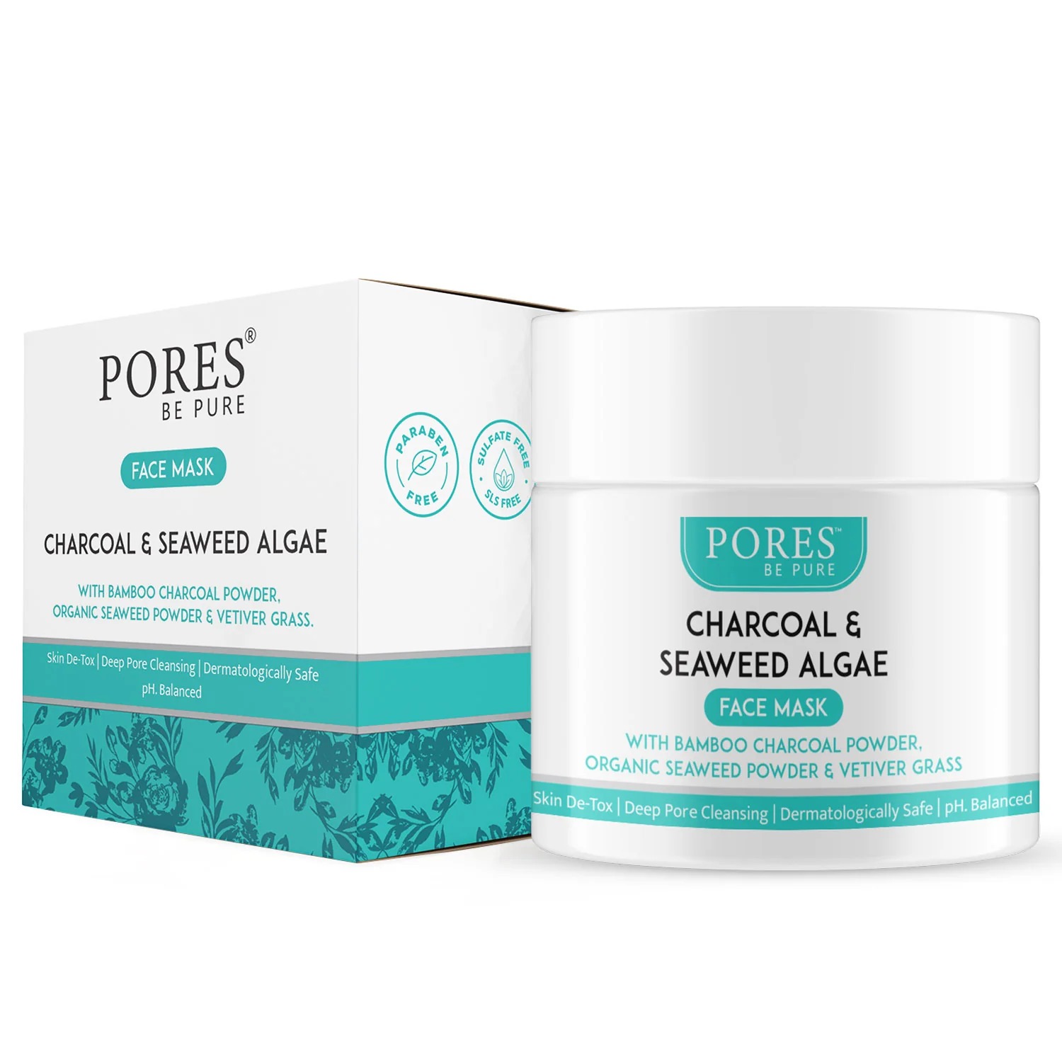 Pores Be Pure Charcoal & Seaweed Algae Face Mask
