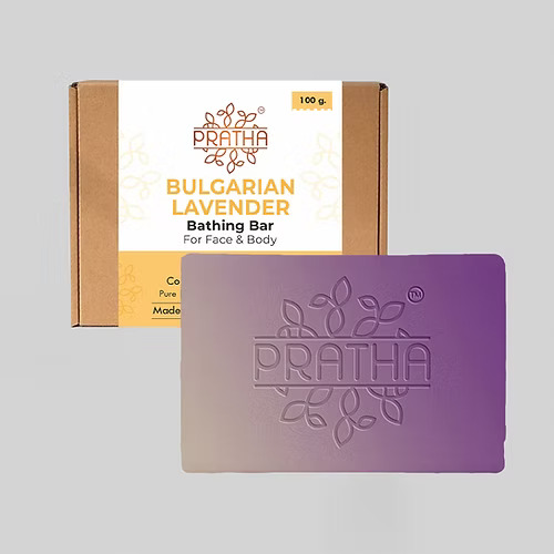 Pratha Naturals Bulgarian Lavender Soap