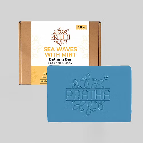 Pratha Naturals Sea Waves with Mint Soap