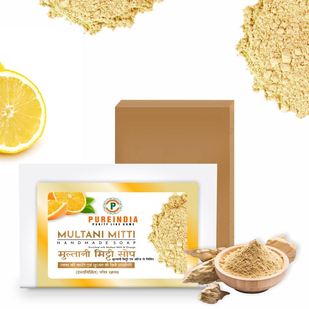 Pureindia Multani Mitti Luxury Handmade Soap