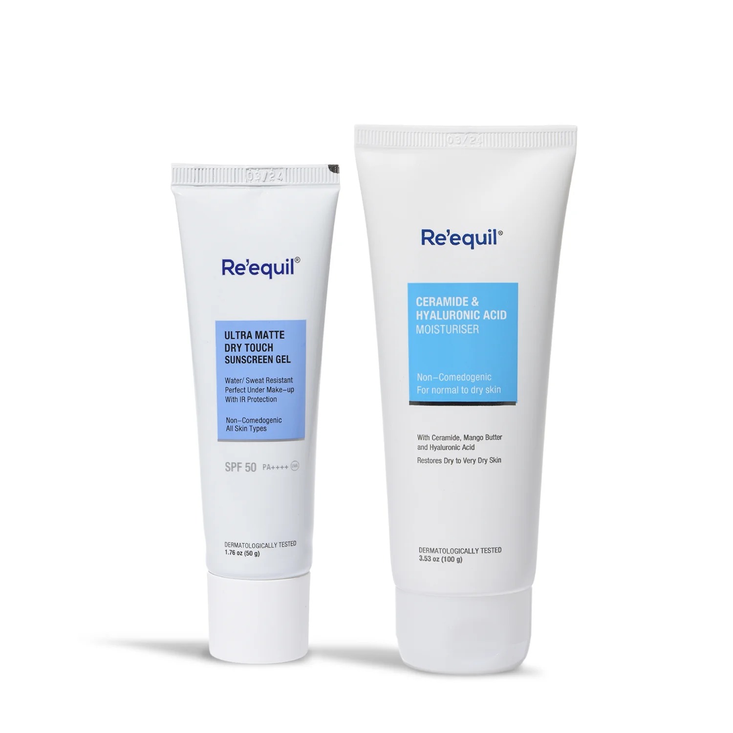 Re'equil Hydrate & Sun Protect Bundle for Dry Skin