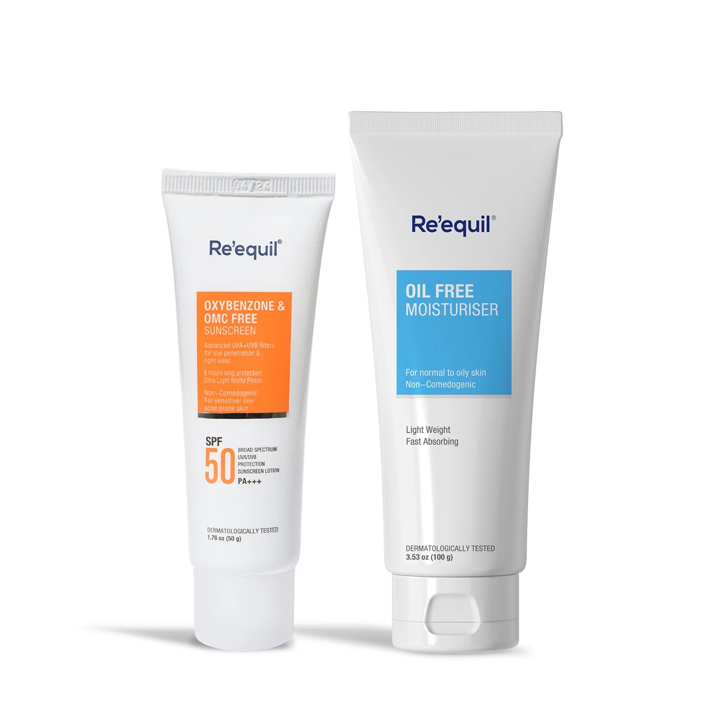 Re'equil  Hydrate & Sun Protect Bundle for Oily Skin