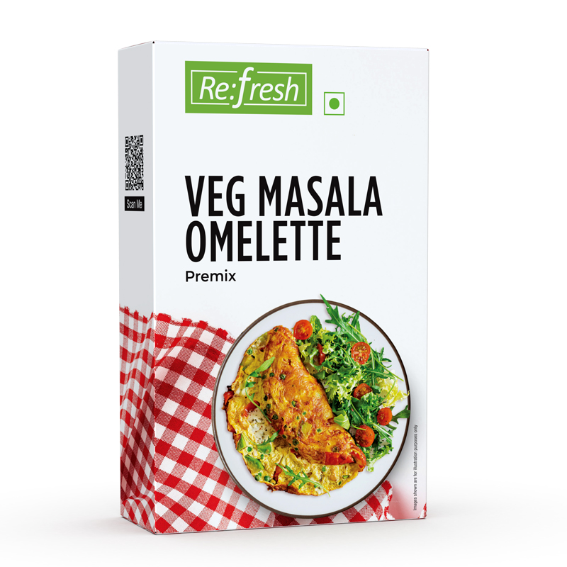 Refresh Veg Masala Omelette Premix