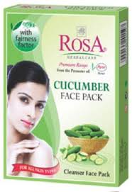 Rosa Herbal Care Cucumber Face Pack