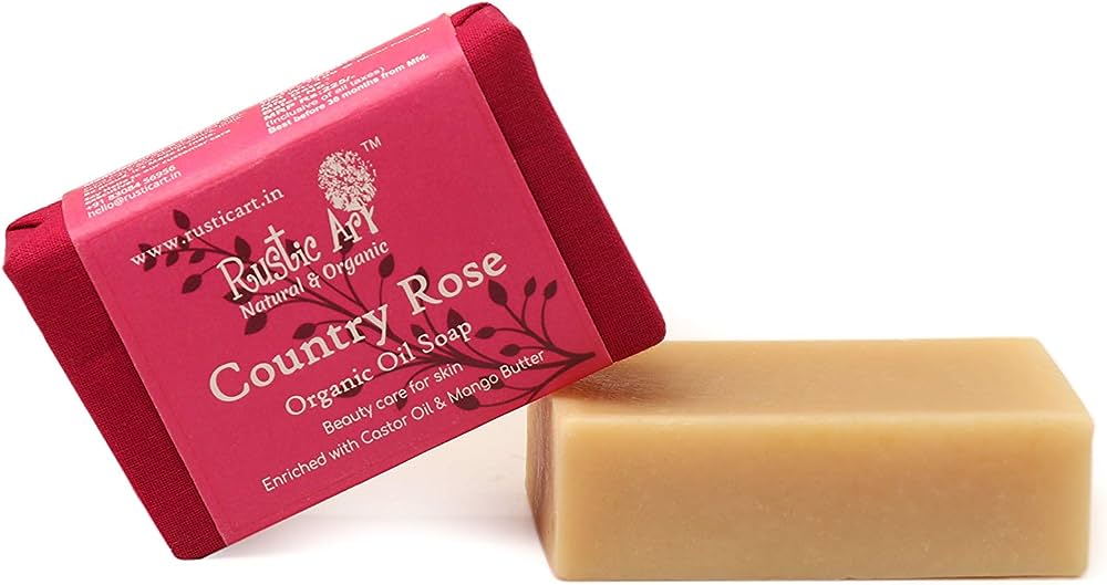 Rustic Art Country Rose Soap