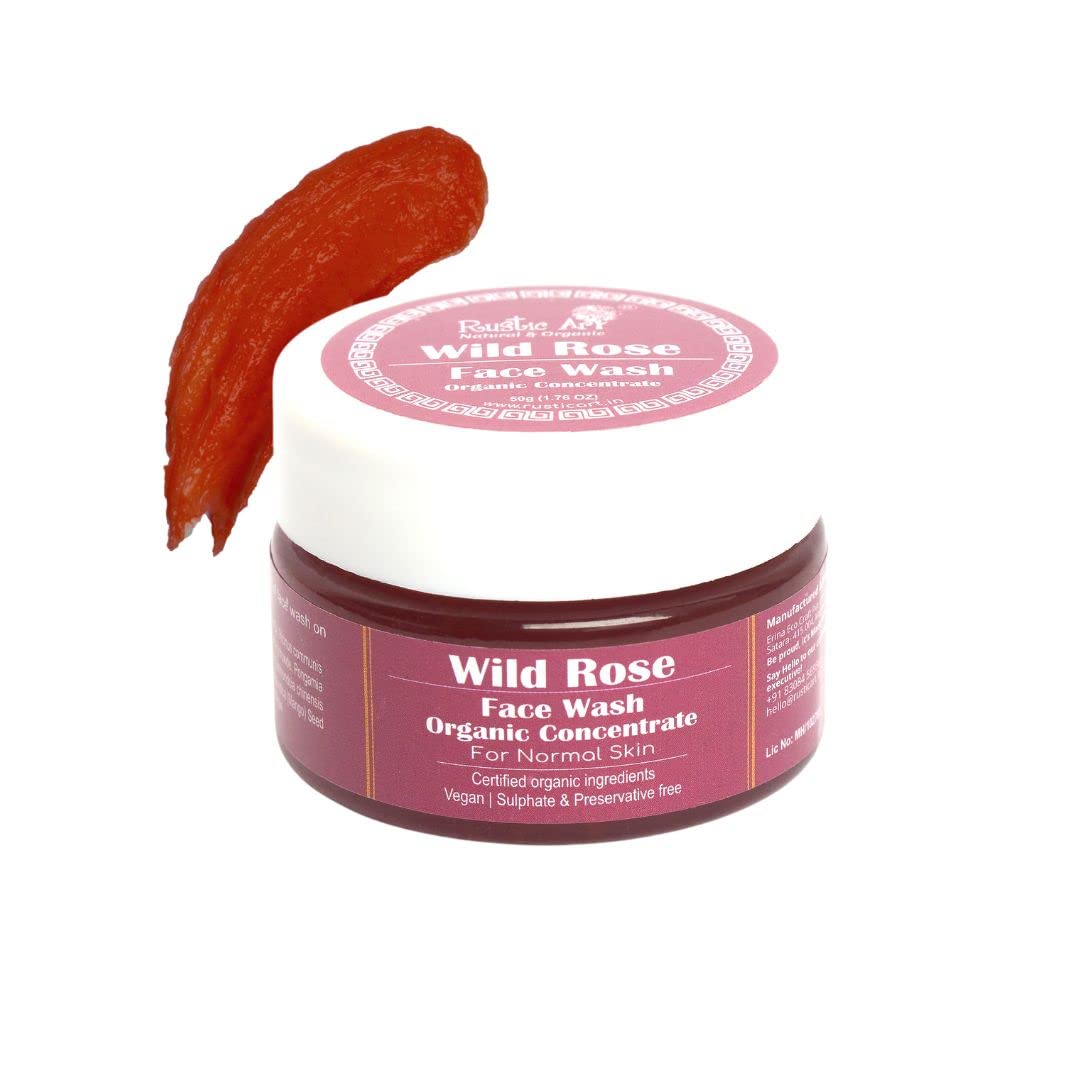 Rustic Art Wild Rose Face Wash Concentrate