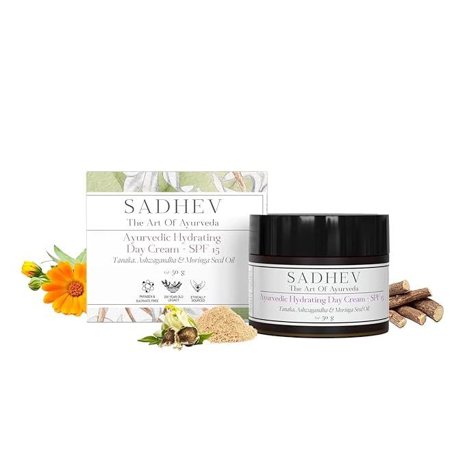 Sadhev Ayurvedic Hydrating Day Cream SPF 15