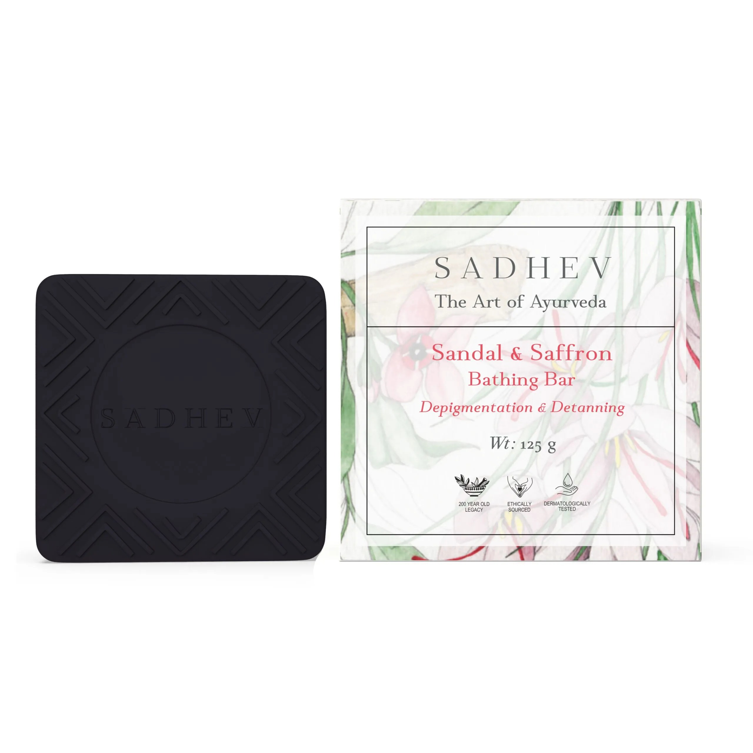 Sadhev Sandal & Saffron Bathing Bar 