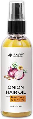 Sage Apothecary Onion, Rosemary & Tea Tree Hair Oil