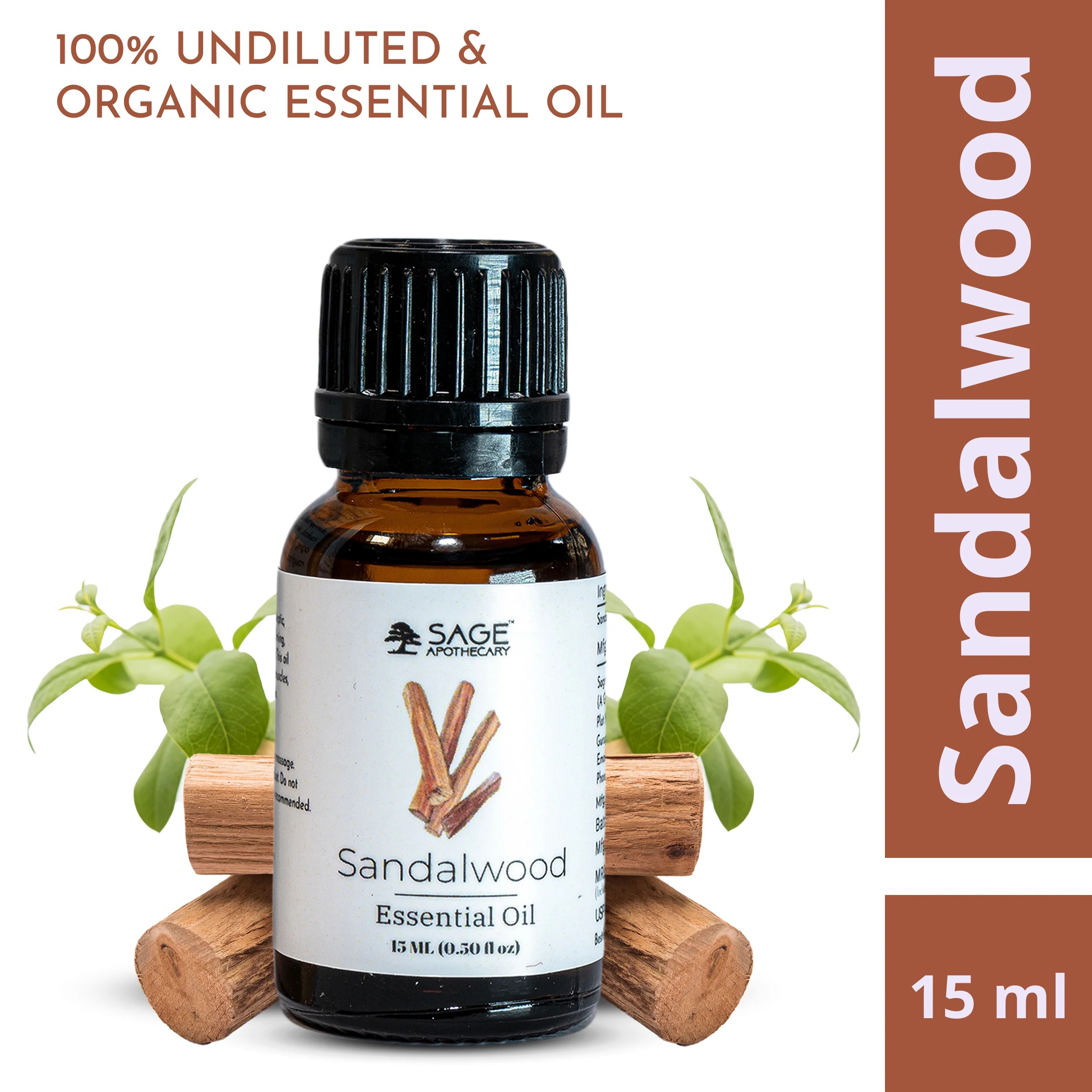 Sage Apothecary Sandalwood Essential Oil