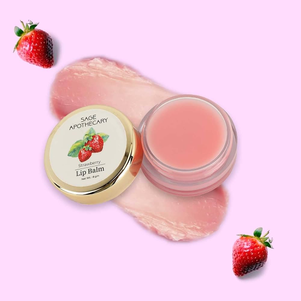 Sage Apothecary Strawberry lip balm