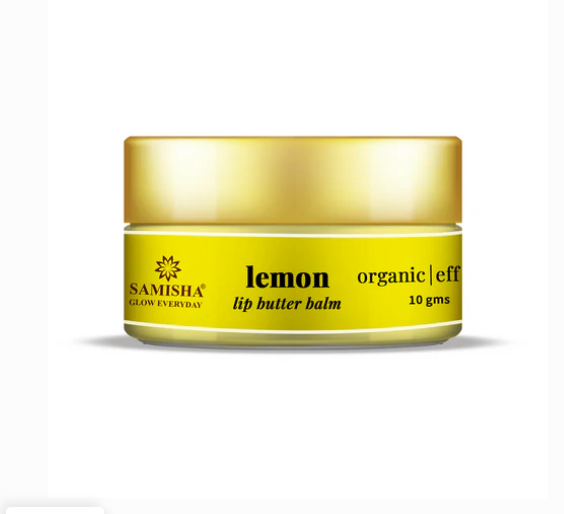 Samisha Organic Lemon Lip Butter Balm