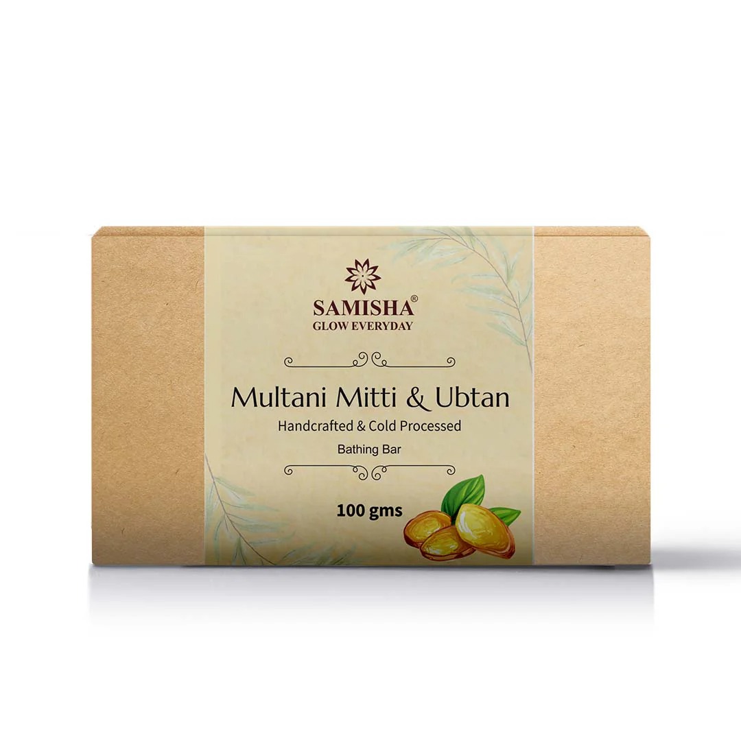 Samisha Organic Multani Mitti & Ubtan Soap