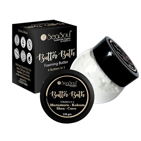 Seasoul cosmetics 4-in-1 Foaming Butter Bath Body Cleanser wash
