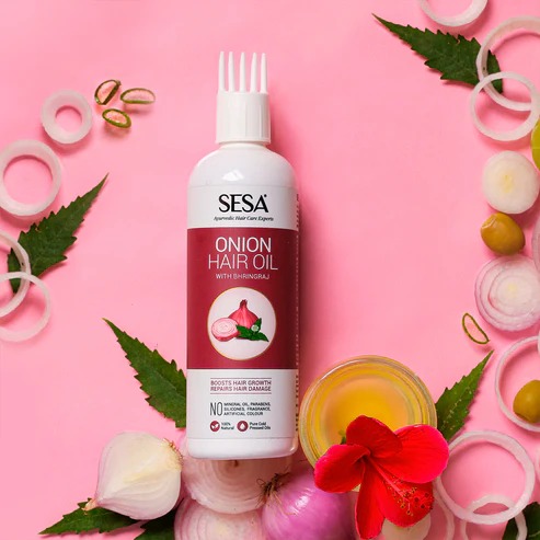 Sesa Care Onion Hair Growth Oil with Bhringraj