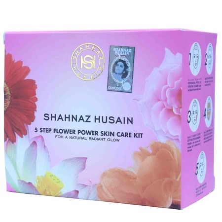 Shahnaz Husain 5 Step Flower Power Skin Care Kit