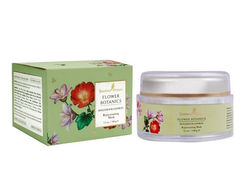 Shahnaz Husain Flower Botanics - Hollyhock-Saffron Rejuvenating Mask 
