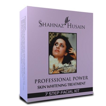 Shahnaz Husain Professional Power Skin Whitening Treatment 7 Steps Facial Kit