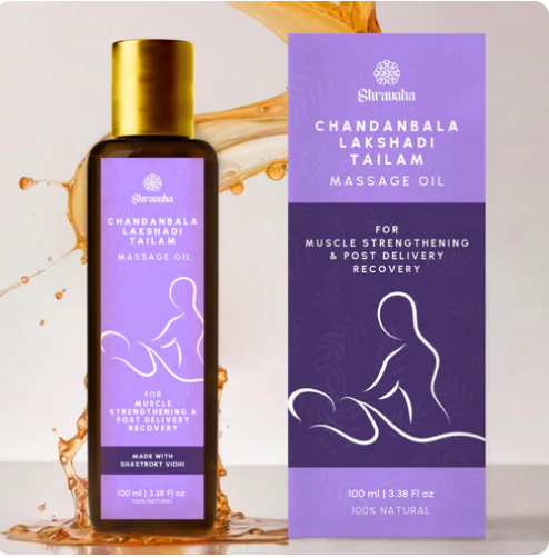 Shravaha Muscle Strengthening Chandanbala Lakshadi Tailam