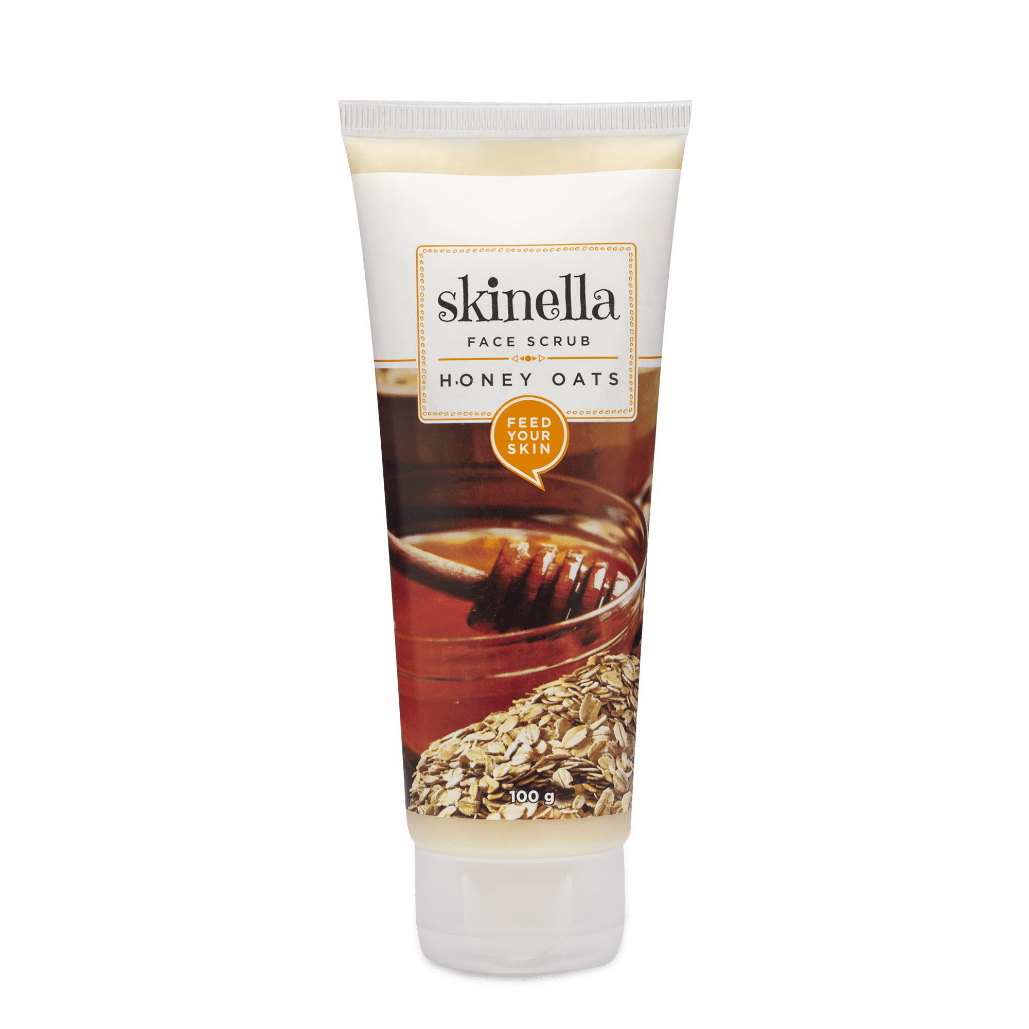 Skinella Face Scrub – Honey Oats